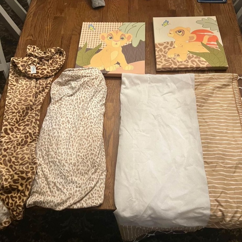 Lion king nursery bundle